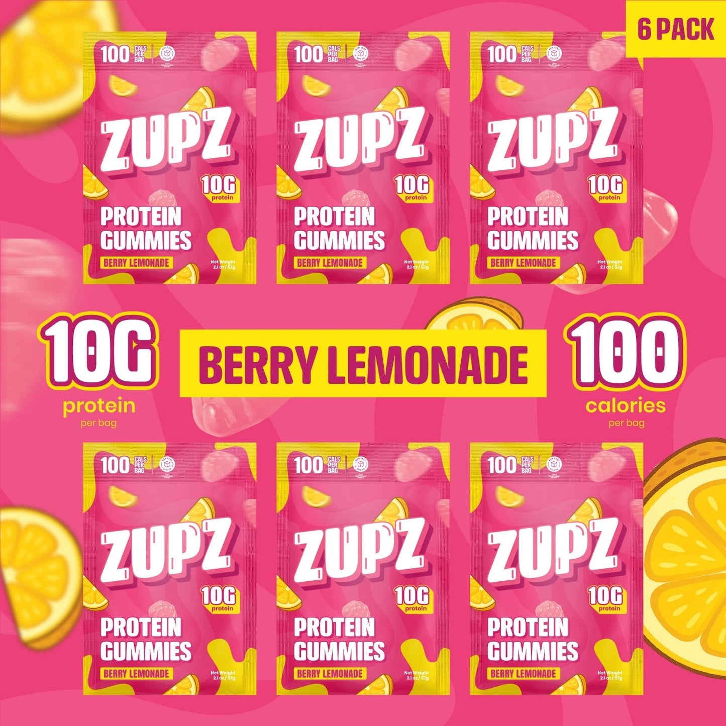 Zupz Protein Gummies